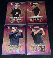 Panini Prizm Groovy LIV Golf Lot Of 4 Reed DeChambeau Na Smith 