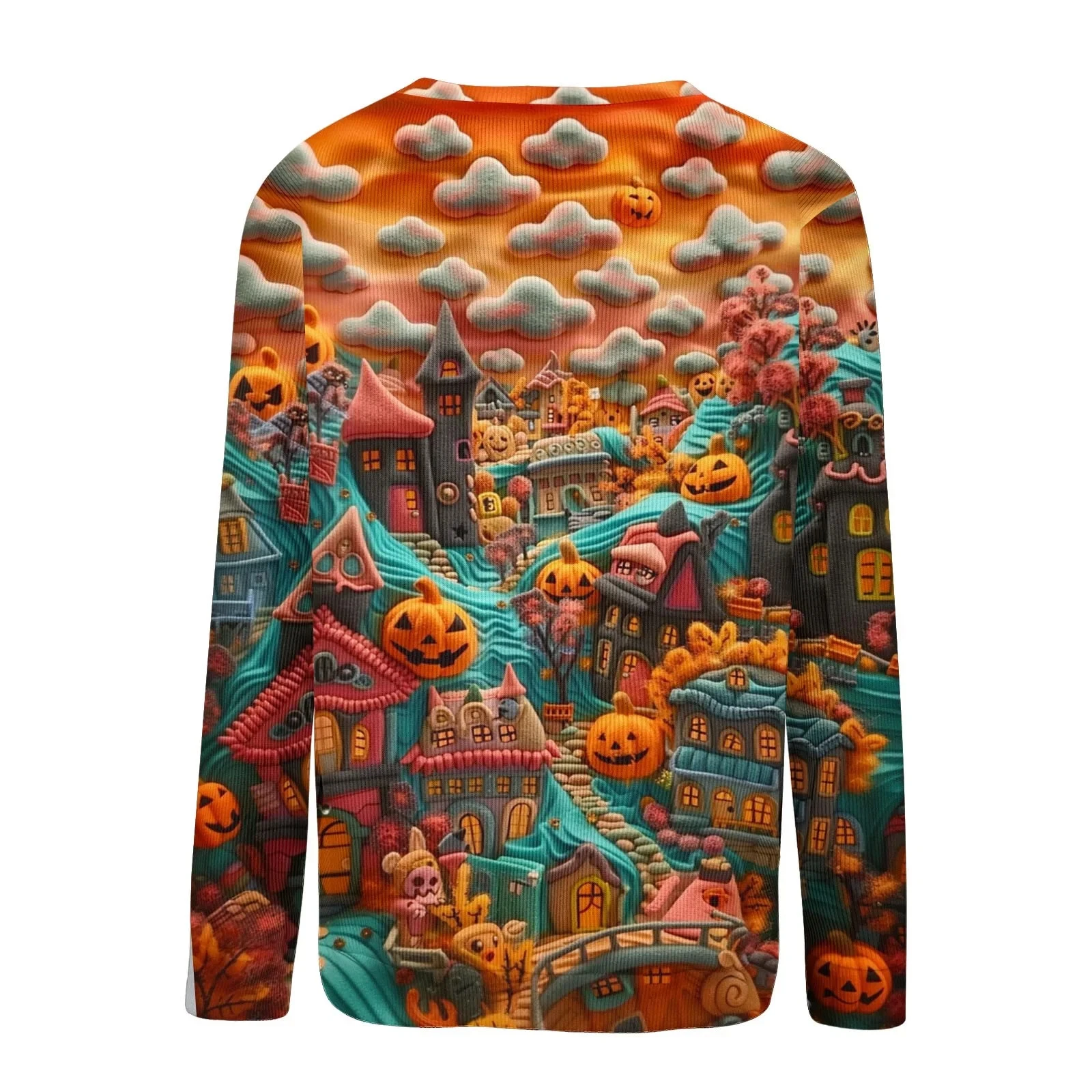 Halloween Bat Wing Crewneck | Gothic Style Sweatshirt