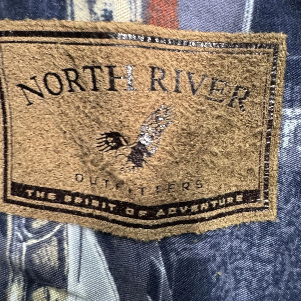 Рубашка на пуговицах мужская North River Outfitters L короткий рукав классические автомобили Starlite - Изображение 3 из 4