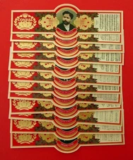 VITOLAS - COMPLETE SERIES - BAUCHBINDEN - CIGAR BANDS * CONDAL COMPOSERS *