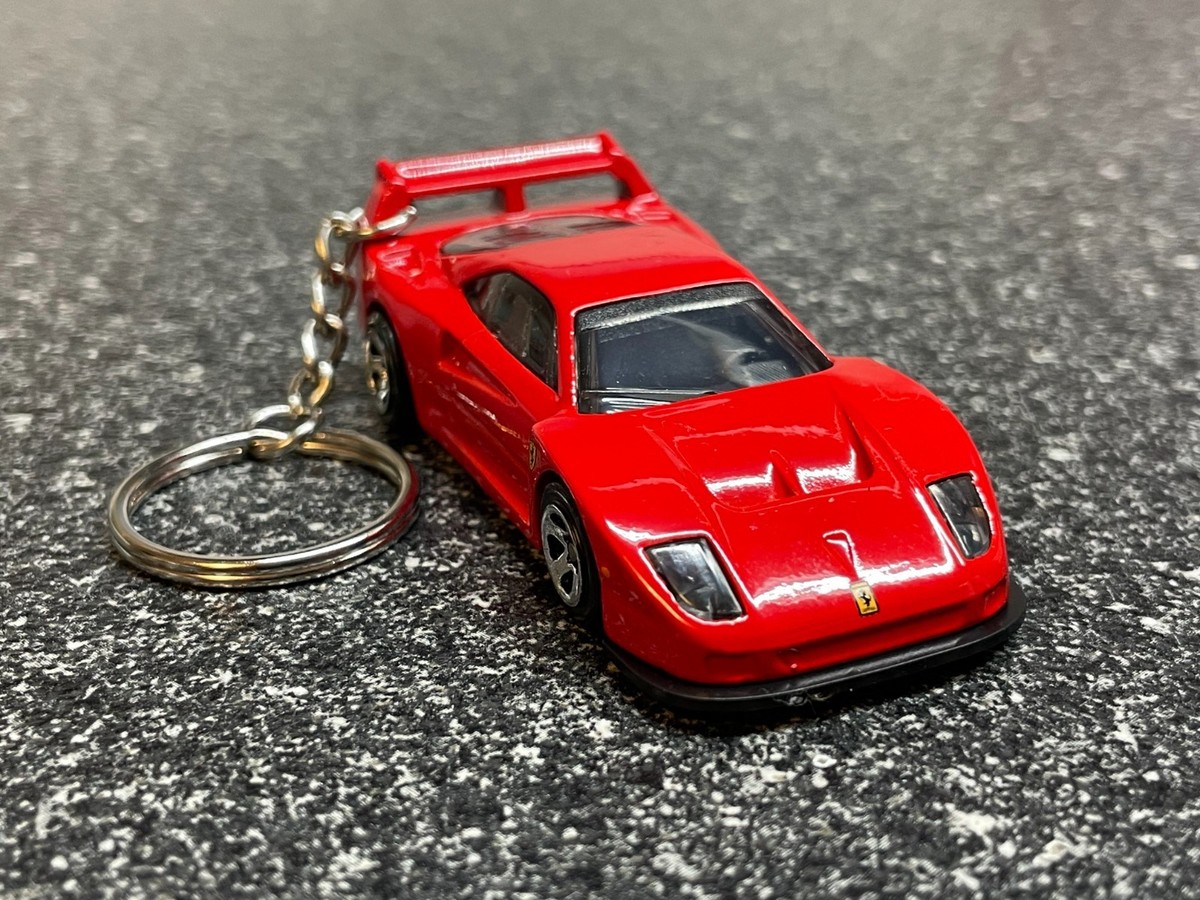 Ferrari F40 Competizione Keychain Red Hot Wheels Matchbox | eBay