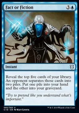 Magic/MTG Fact or Fiction C19-85 Uncommon Englisch Excellent