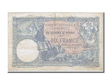 [#103916] Geldschein, Serbien, 10 Dinara (srebru), 1893, 1893-01-02, S+