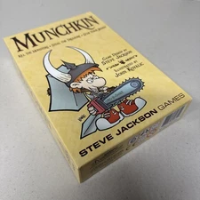 Munchkin Card Game by Steve Jackson 1st Edition 34th Printing All Ages Over 3