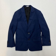 Calvin Klein Boys Size 10 Regular Blue 2-Button Blazer Suit Jacket