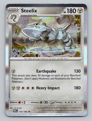 Steelix 125/182 Paradox Rift Holo Rare