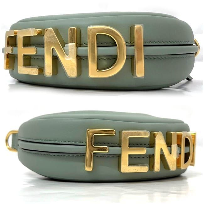 Fendi Mini Bag Nano Fendography f 22013 Green Blue 7AS089 Fendi Mini Bag Nano Fendography f 22013 Green Blue 7AS089
