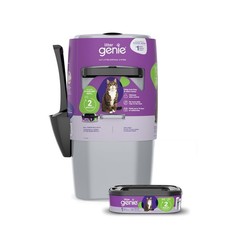Standard Cat Litter Disposal Pail Litter Genie Silver Refill 14ft Cat Litter