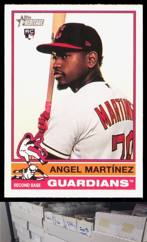 2025 Topps Heritage #338 Angel Martínez | Baseball Card