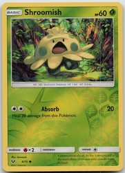 Shroomish 4/73 Shining Legends Reverse Holo Common