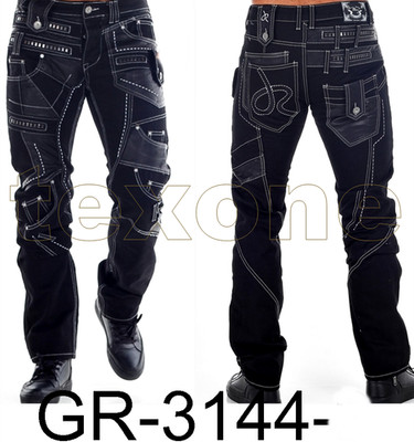 TOP DESIGN HERREN JEANS HOSEN DAMEN JEANSHOSEN JAPRAG CIPO BAXX KOSMO LUPO