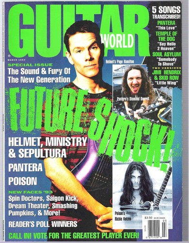 Guitar World ~ 1993 - 1995 ~ You Choose ~ AC/DC ~ Pearl Jam ~ Who ~ Hendrix - Picture 6 of 31