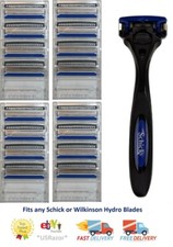 17 Schick Hydro 3 Razor Blades Refill Cartridges Shaver 4 5 8 16 Shaving handle