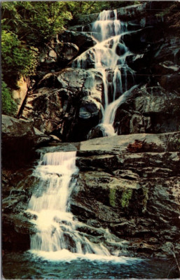 RAMSEY CASCADES Great Smoky Mountains National Park waterfall Postcard
