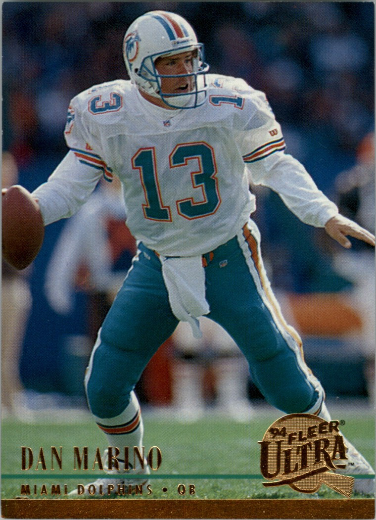 ダン・マリーノ マイアミ・ドルフィンズ カード 1994 Fleer Ultra Dan Marino #179 Miami Dolphins NFL HOF