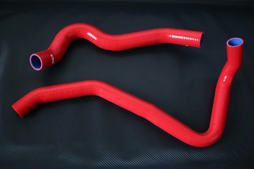 Red Upper&Lower Radiator Silicone Hose Fit 1994-2001 Dodge Ram 1500 5.2/ 5.9L V8 - Bild 2 von 3