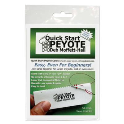 Quick Start Peyote Cards for Size 8 Seed Beads 55152 Beading, Beadwork RAW