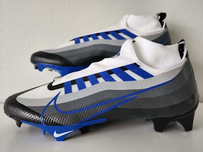 NEW Nike Vapor Edge Pro 360 Football Cleats White Blue Black  display picture 3
