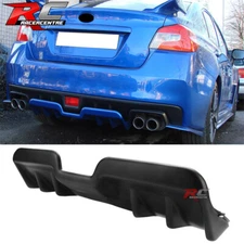 Fits 15-21 Subaru WRX STI Rear Bumper Lip Diffuser PP Matte Black