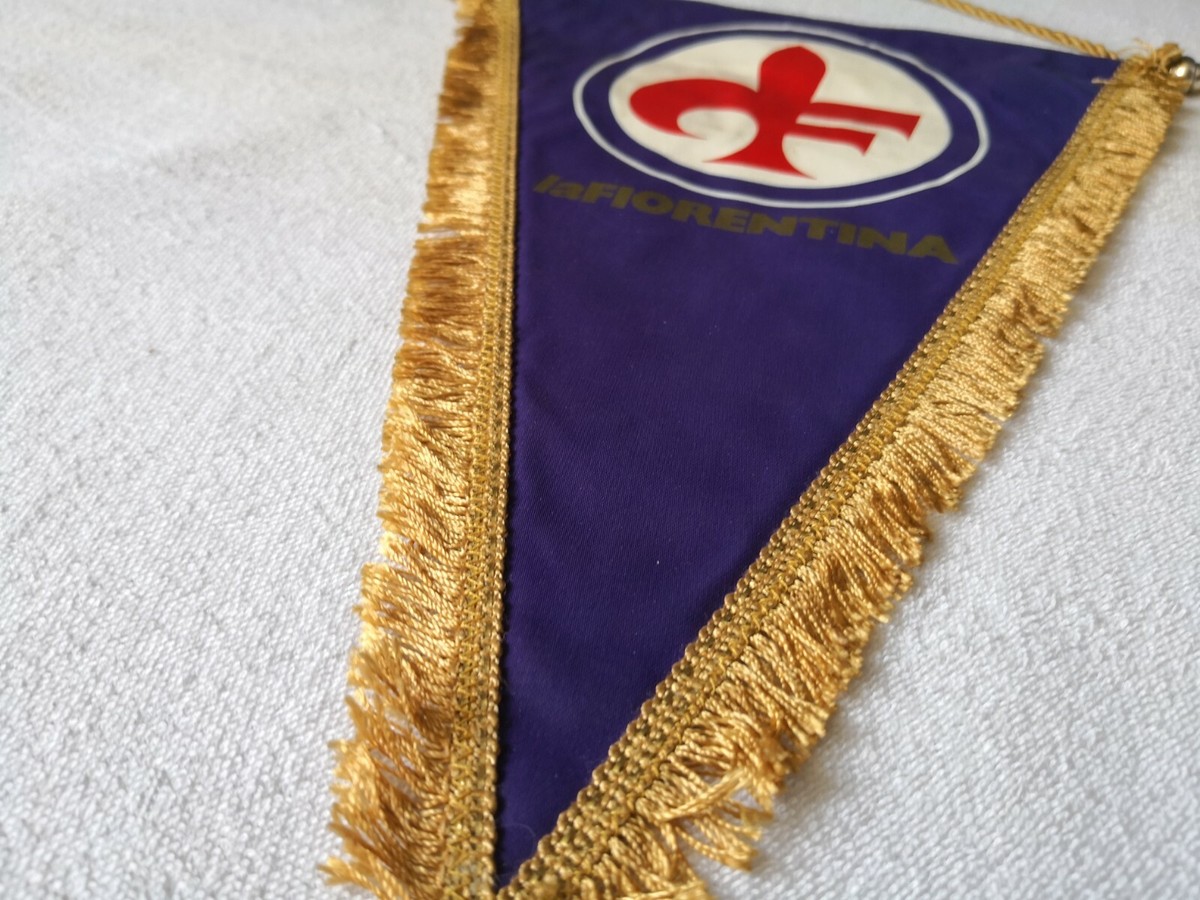 Fiorentina fanion vintage football banderin pennant wimpel Serie A