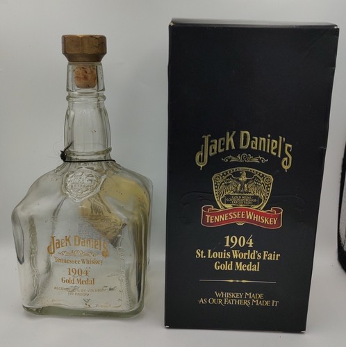Jack Daniel's 1904 St Louis World's Fair Gold Medal Whiskey Bottle