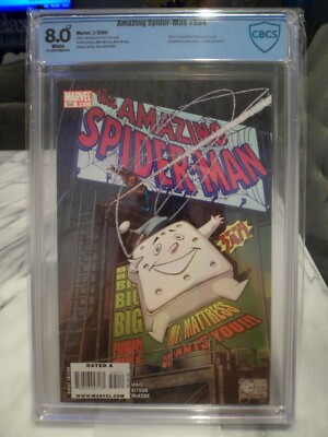 Amazing SpiderMan #594 CBCS 8.0 Marvel 2009 J. Quesada T. Townsend Cover Non CGC