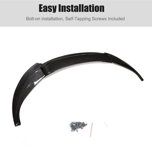 For BMW 6 Series F06 F12 F13 M6 Real Carbon Front Bumper Lip Spoiler Splitters - Foto 10 di 12