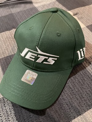 NEW RARE LIMITED EDITION Miller Lite New York JETS Baseball Hat Cap Adjustable