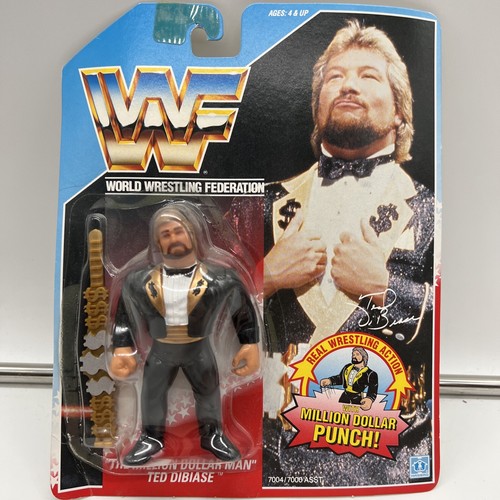 1990 THE MILLION DOLLAR MAN TED DIBIASE Hasbro WWF...