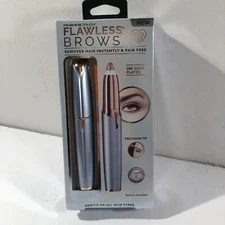 Finishing Touch Flawless Brows 18K Gold Plated Precision Head Purple NEW IN BOX