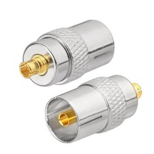 5-Pack MCX Male to TV PAL Jack DVB-T RTL SDR Receiver Antenna Connector Adapter