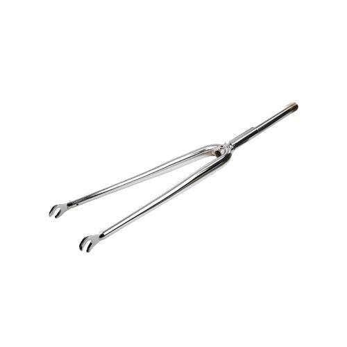 Fourche route 700 chromee droite 1'' filete pour fixie urbain
