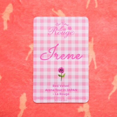 RED VELVET IRENE non-album Photocard RARE | eBay