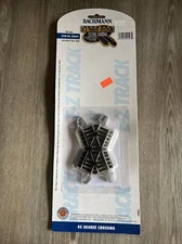 Bachmann 44543 HO Nickel Silver 45 Degree E-Z Track Crossing