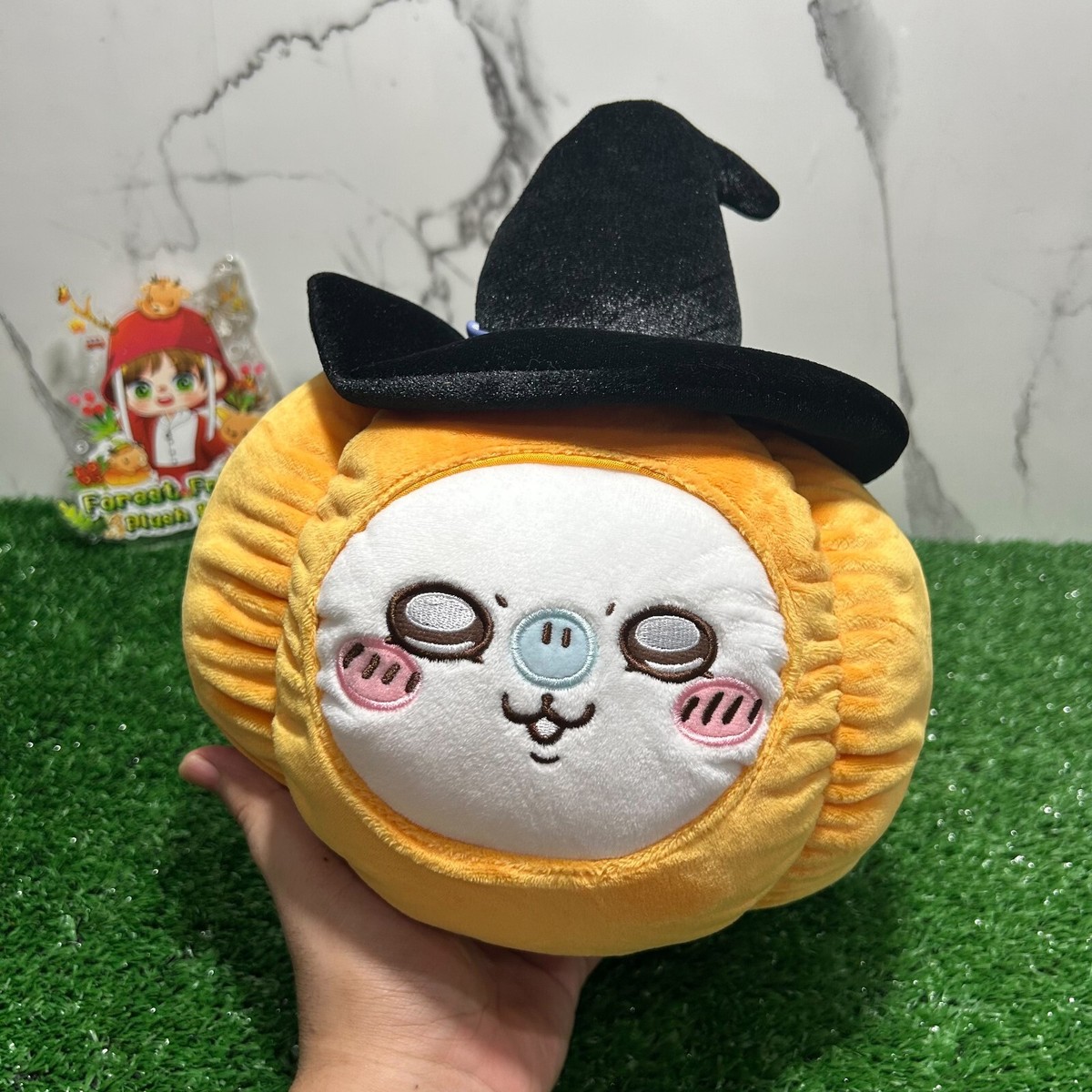 Chiikawa Momonga BIG Halloween Pumpkin Plush 10