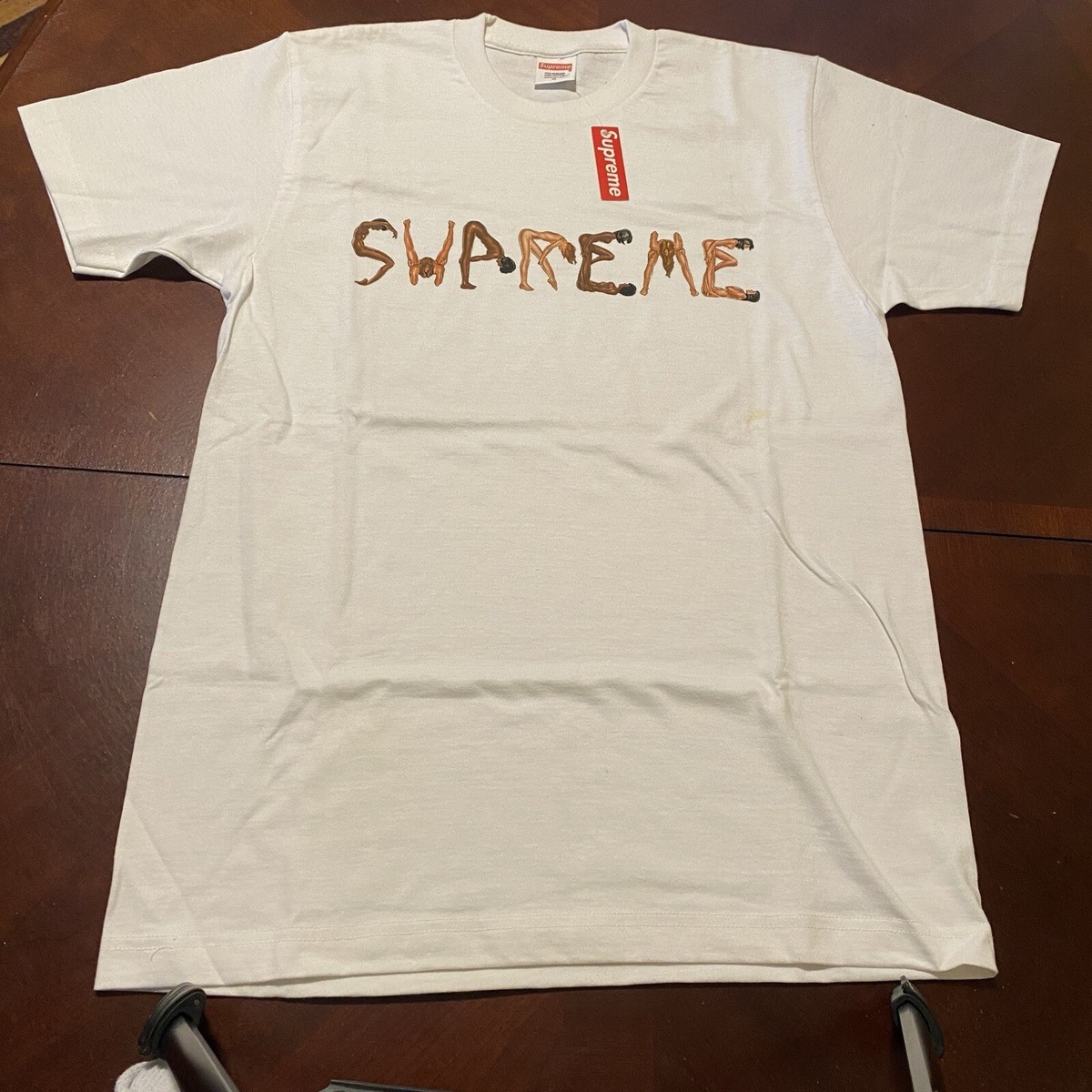 Supreme Sex Machine Tee White M S/S 13 Size Medium 2013 OG Box