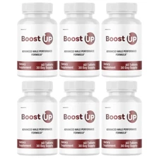 BoostUp for Men Boost Up Male Performance Test Booster - 6 Bottles