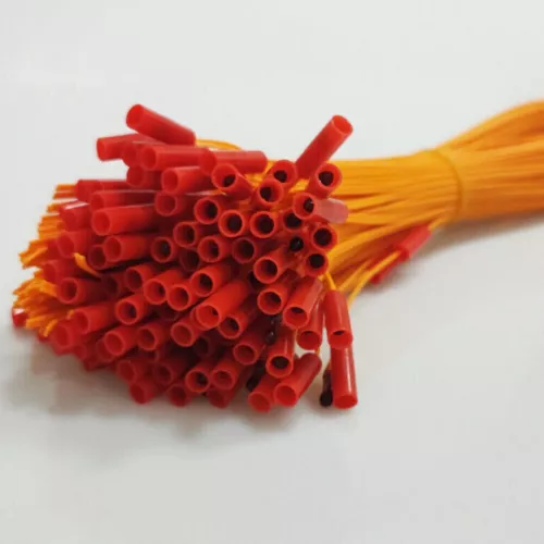 25PCS 3m/118in Copper Remote Starting coil System Connect Wire Orange Line 25pcs - Picture 7 of 9