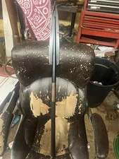 Replacement ash shaft with flat sides and sinew wrap for cold steel assegai spea