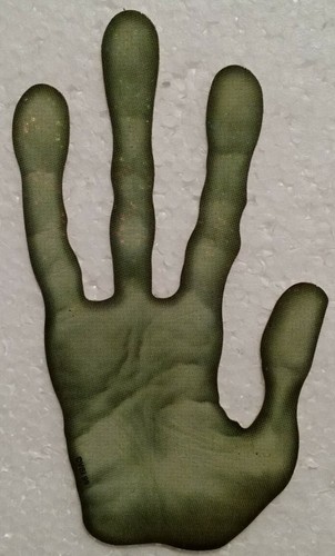 ALIEN--HAND-3 FINGER--NEU--Vintage (1999) Automatenaufkleber (#838) - Bild 3 von 4