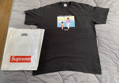 Supreme heaven and earth t-shirt black 