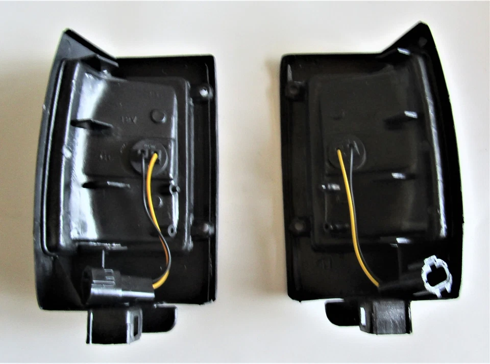 FITS NISSAN D21 HARDBODY TRUCK MODEL 1993 97 FRONT CORNER SIDE LIGHT PAIR LH RH - Image 2 of 4