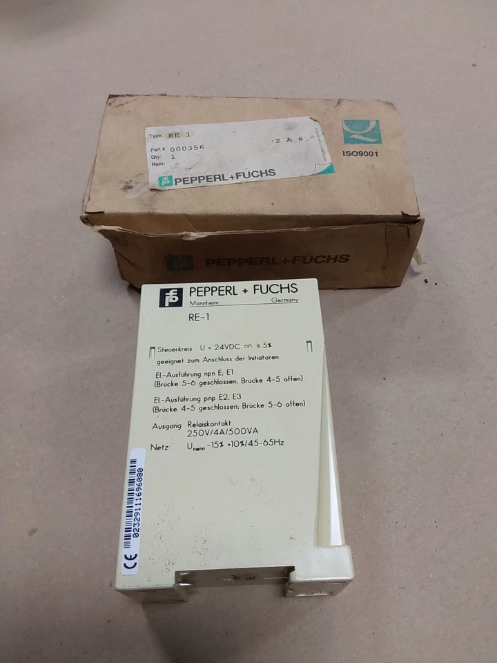 PEPPERL+ FUCHS RE-1 RELAY 000356 115Vac - Image 3 of 4