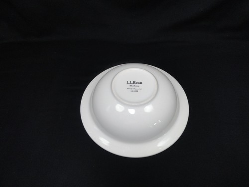 Vintage L.L. Bean Blueberry Serving Bowl 9.5" and Platter 12", 2 Piece Set - Picture 11 of 14
