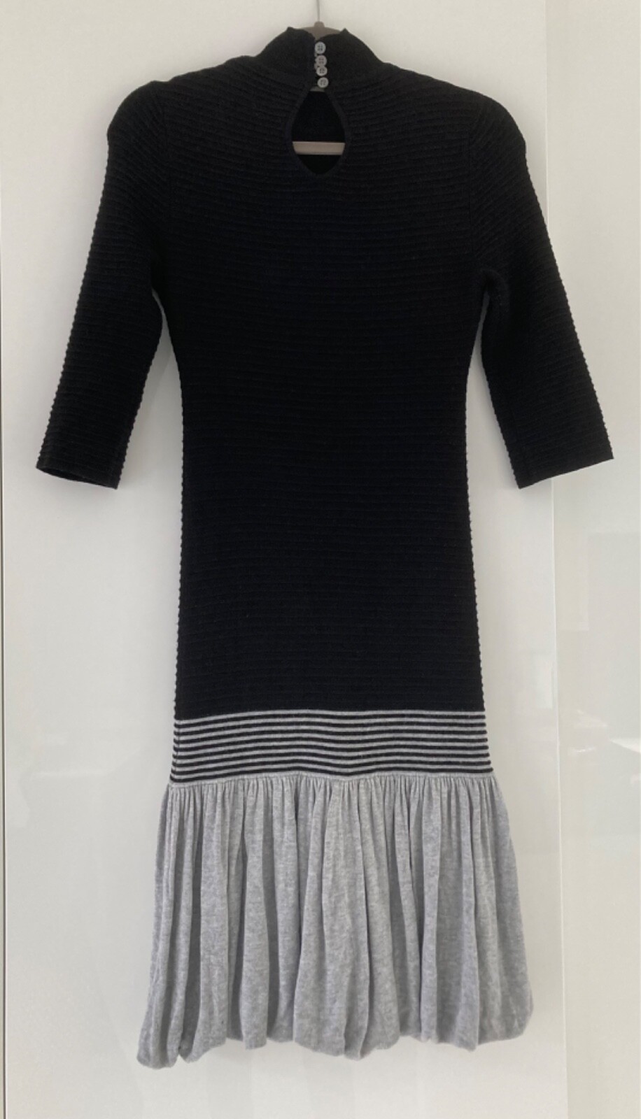 Vintage Karen Millen Jumper Dress Collection A/W 08 KM1 (68) Black
