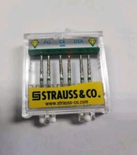 Strauss Dental Diamond Burs 6/pk 847/014C FG
