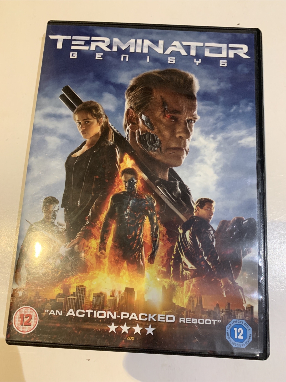 Terminator Genisys DVD (2015) Arnold Schwarzenegger, Taylor (DIR) cert 12