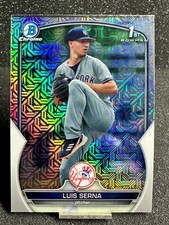 2023 Bowman Chrome 1st LUIS SERNA  Mojo  #BCP-168 FREE SHIPPING