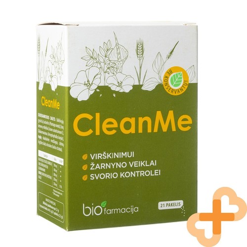 Clean Me Polvo 21 Bolsita Para Digestivo Soporte Intestinal Función Peso Control - Photo 1/24