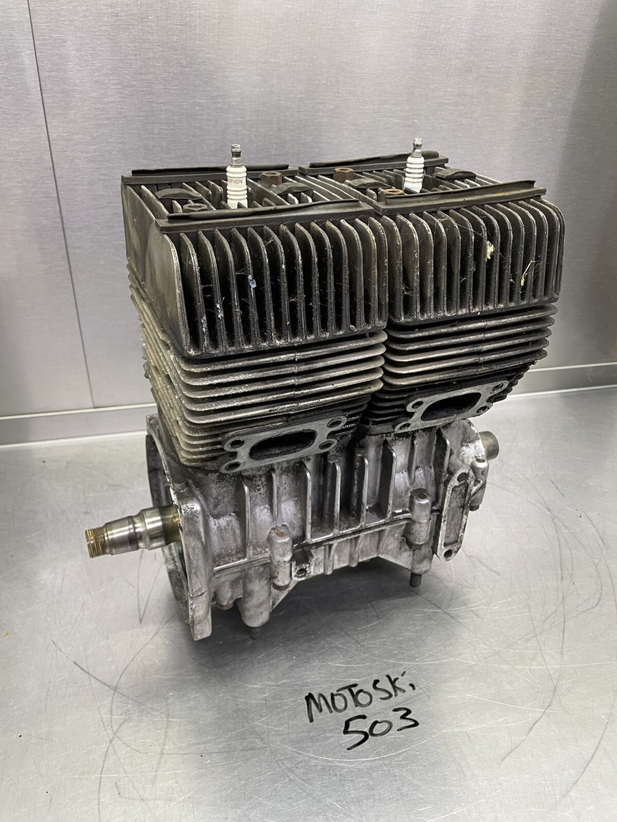 79 80 81 SkiDoo Rotax 503 Engine Cases Crankcase Crank